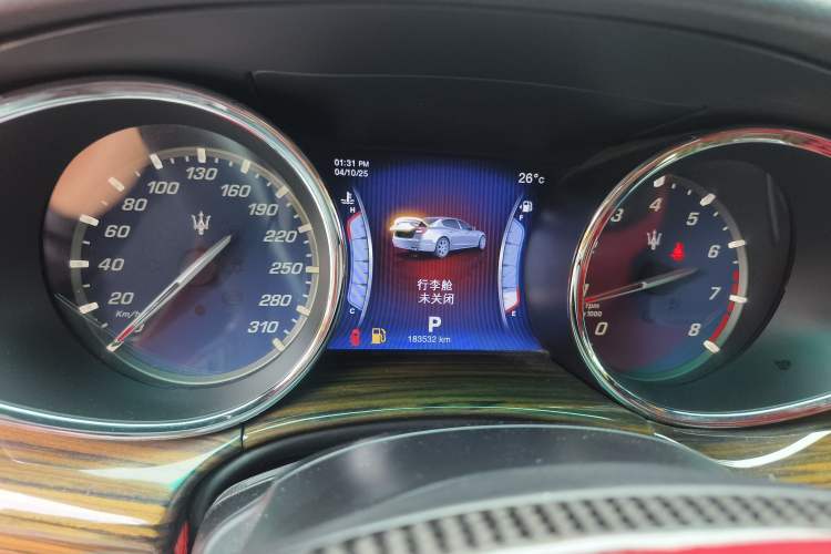 Used Maserati President 2013 3.0T Standard Model Instrument Cluster