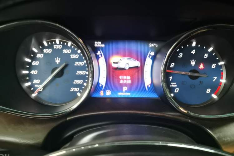Used Maserati President 2013 3.0T Standard Model Instrument Cluster