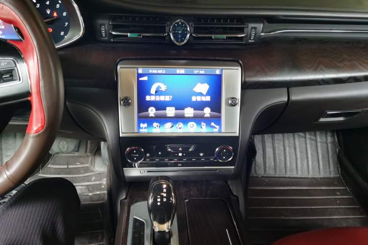 Used Maserati President 2013 3.0T Standard Model Audio And AC Panel