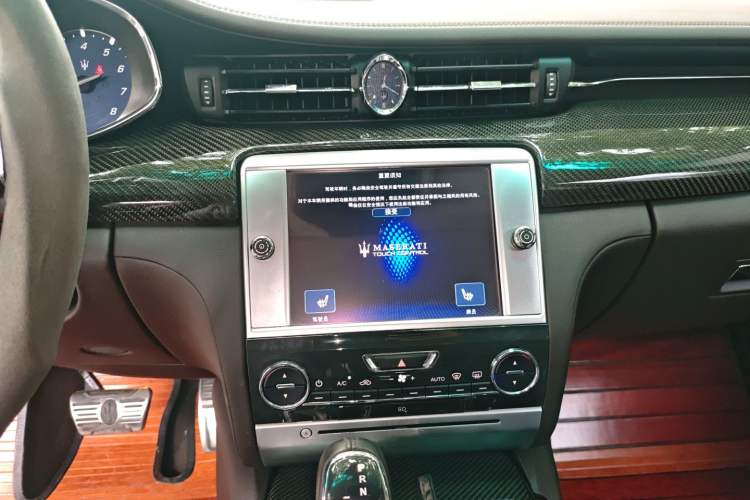 Used Maserati President 2013 3.0T Standard Model Audio And AC Panel