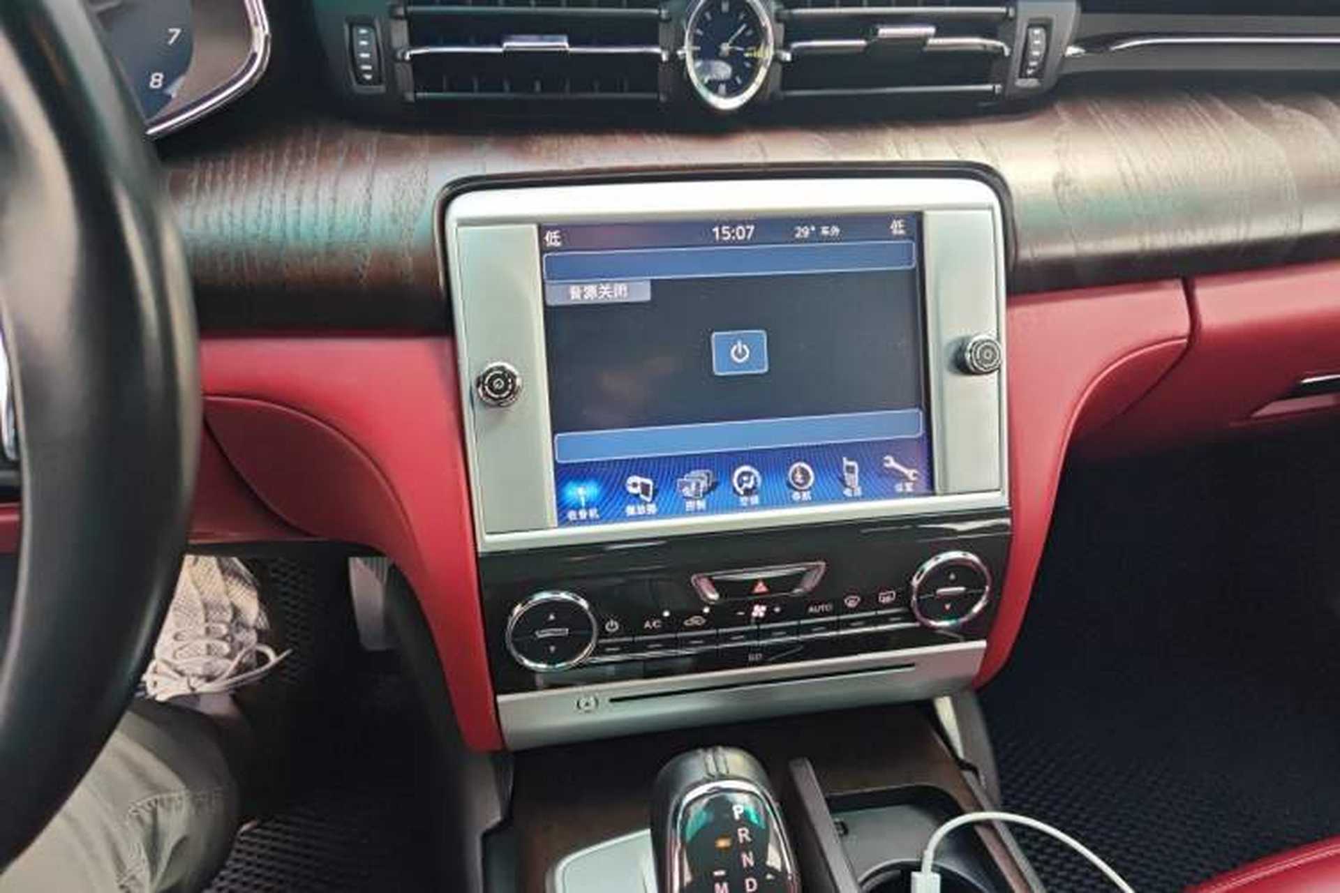Used Maserati President 2013 3.0T Standard Model Audio And AC Panel