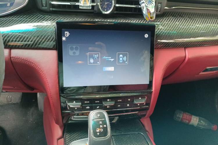 Used Maserati President 2013 3.0T Standard Model Audio And AC Panel