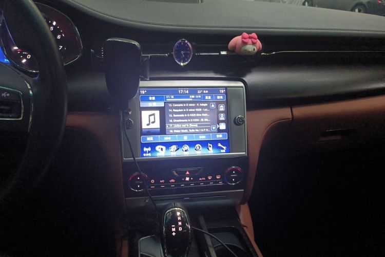 Used Maserati President 2013 3.0T Standard Model Audio And AC Panel