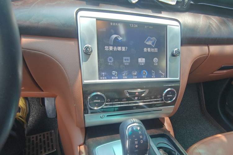 Used Maserati President 2013 3.0T Standard Model Audio And AC Panel