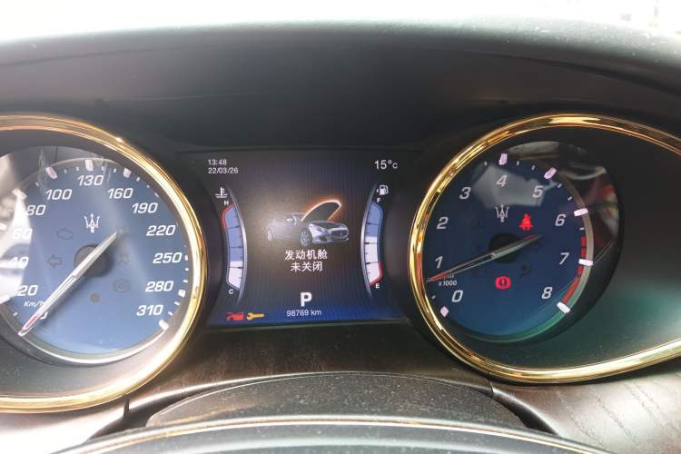 Used Maserati President 2013 3.0T Standard Model Instrument Cluster