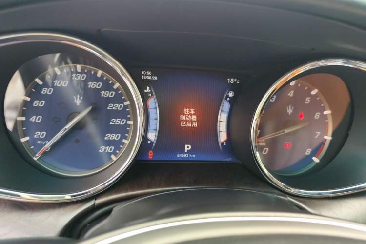 Used Maserati President 2013 3.0T Standard Model Instrument Cluster