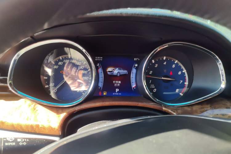 Used Maserati President 2013 3.0T Standard Model Instrument Cluster