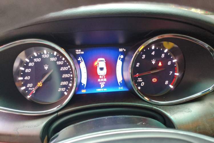 Used Maserati President 2013 3.0T Standard Model Instrument Cluster