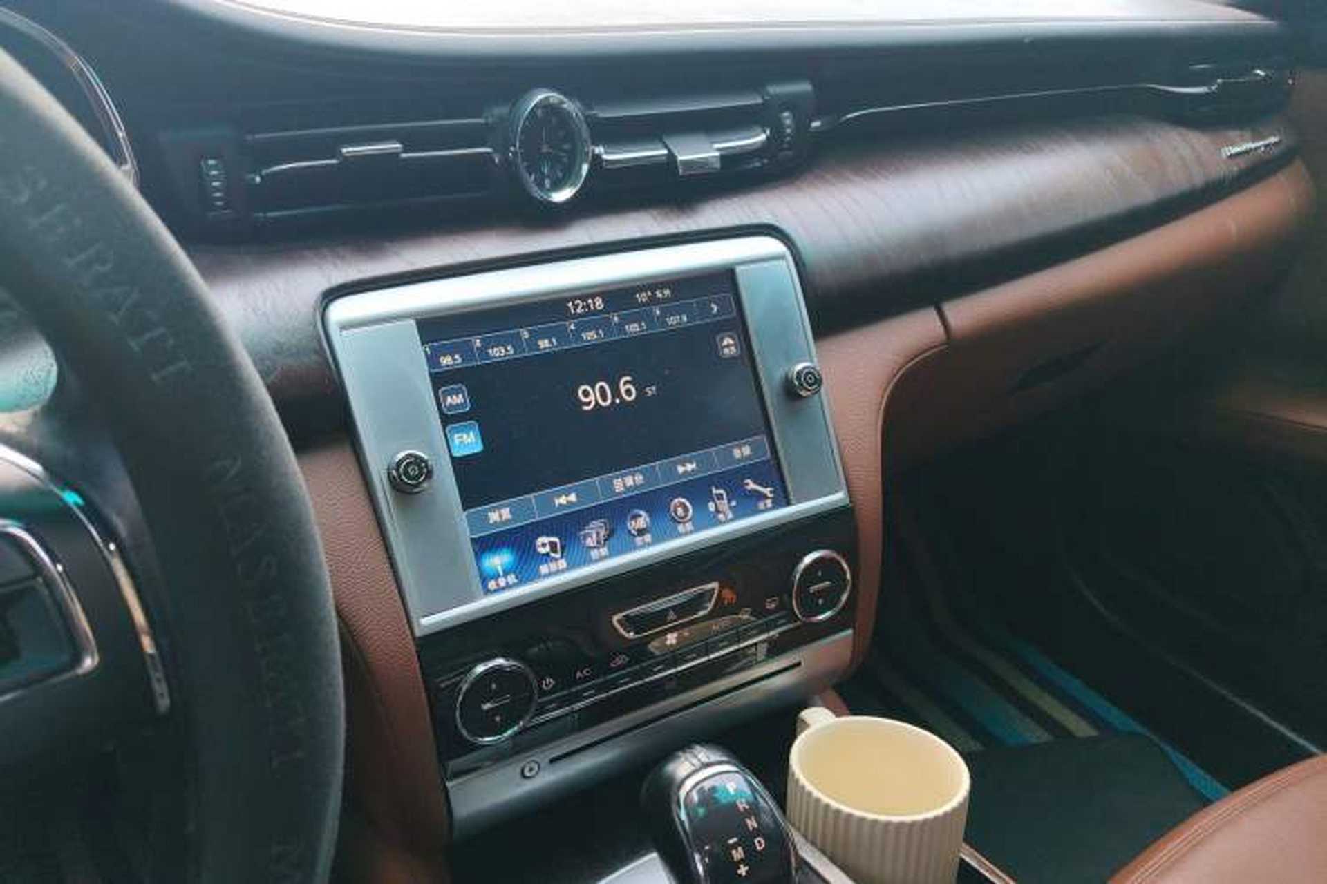 Used Maserati President 2015 3.0T Standard Model Audio And AC Panel