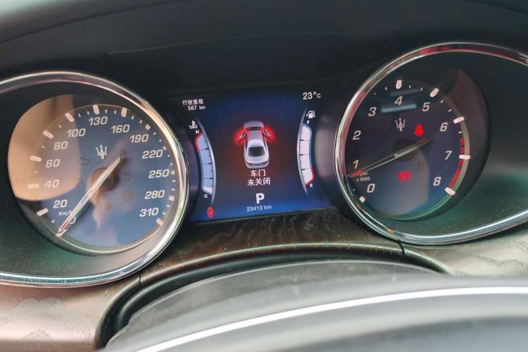 Used Maserati President 2015 3.0T Standard Model Instrument Cluster