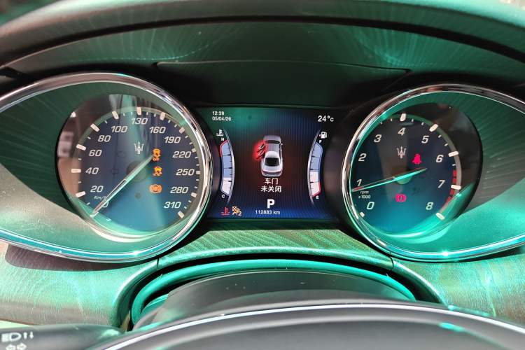 Used Maserati President 2015 3.0T Standard Model Instrument Cluster