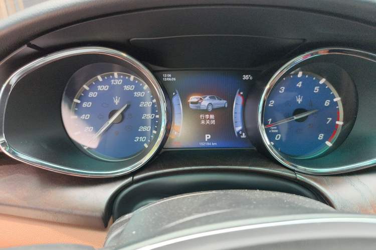 Used Maserati President 2015 3.0T Standard Model Instrument Cluster