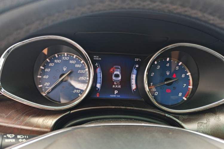 Used Maserati President 2015 Updated Version 3.0T S Q4 Instrument Cluster