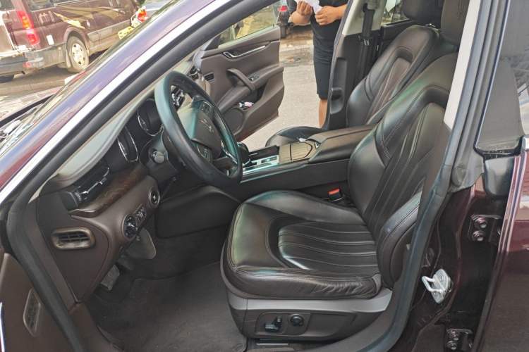 Used Maserati President 2015 Updated Version 3.0T S Q4 Left Front Seat
