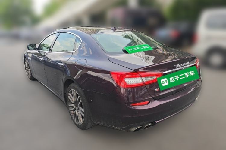 Used Maserati President 2015 Updated Version 3.0T S Q4 Rear Left 45 Deg