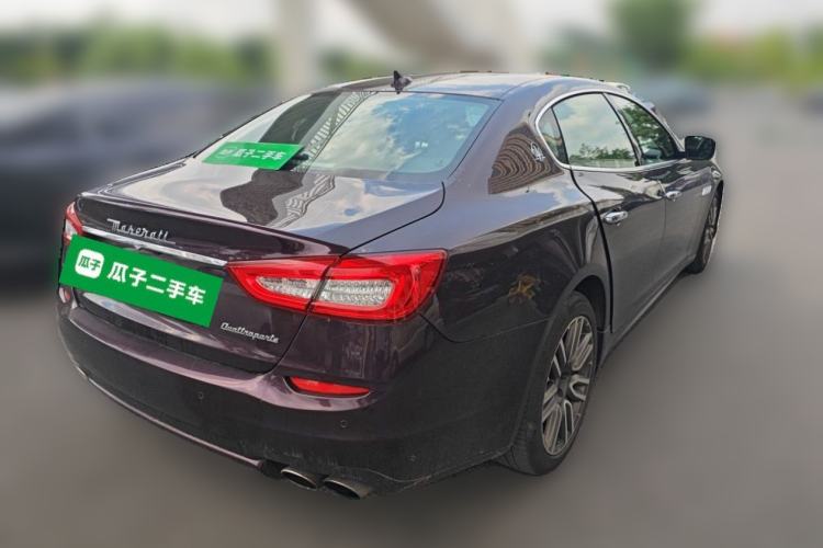 Used Maserati President 2015 Updated Version 3.0T S Q4 Rear Right 45 Deg