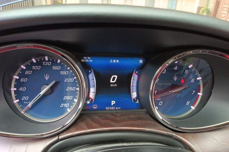 Used Maserati President 2017 3.0T Standard Model Instrument Cluster