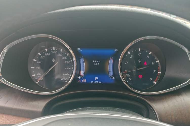 Used Maserati President 2017 3.0T Standard Model Instrument Cluster