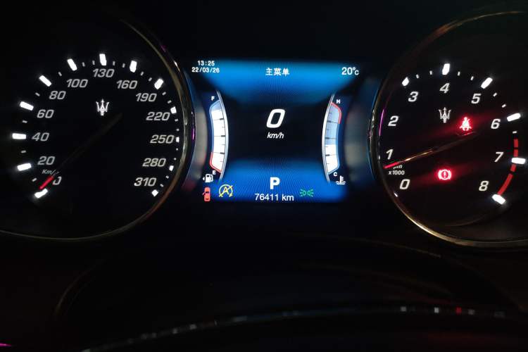 Used Maserati President 2017 3.0T Standard Model Instrument Cluster