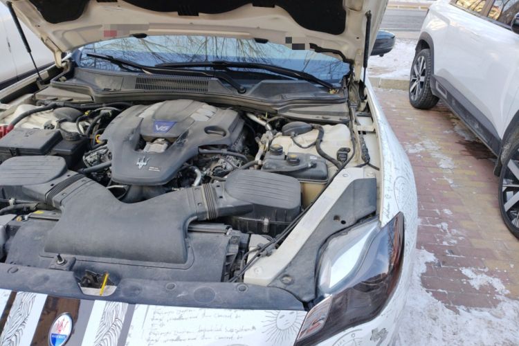 Used Maserati President 2017 3.0T S Q4 Engine Bay Left
