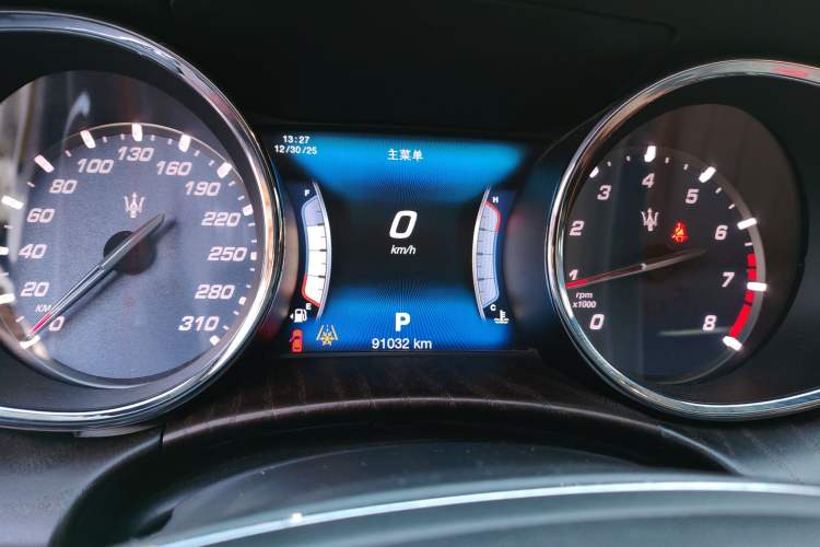 Used Maserati President 2017 3.0T S Q4 Instrument Cluster