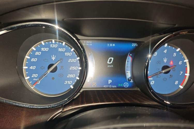 Used Maserati President 2017 3.0T Standard Model Instrument Cluster