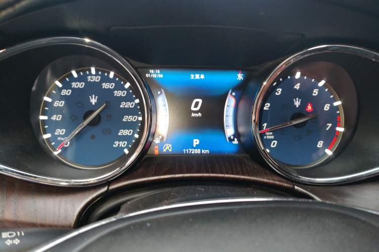 Used Maserati President 2017 3.0T Standard Model Instrument Cluster