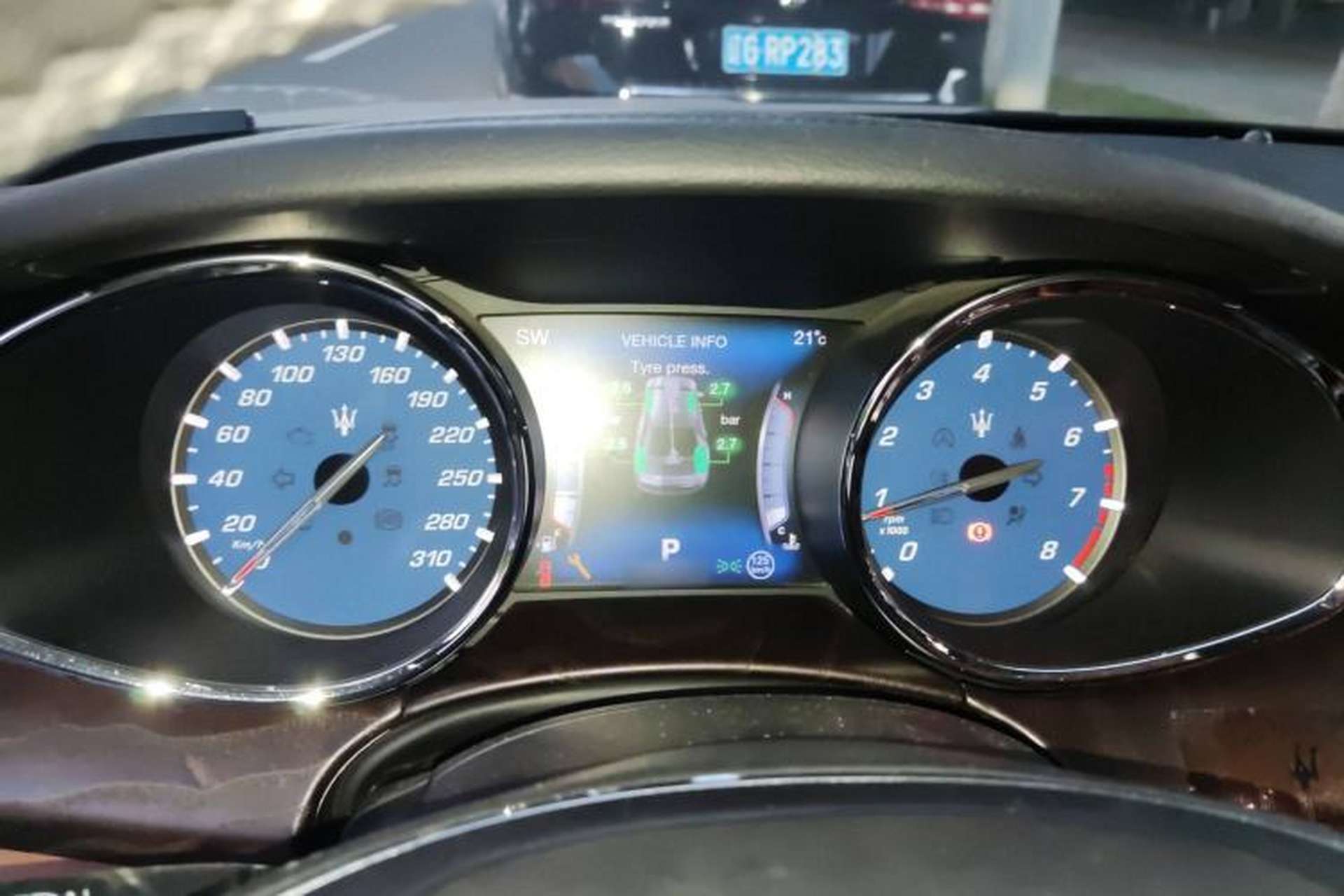 Used Maserati President 2017 3.0T Standard Model Instrument Cluster