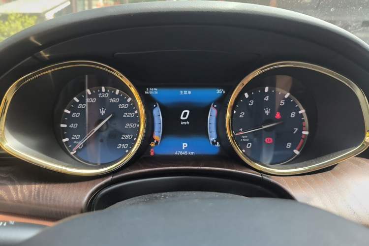 Used Maserati President 2017 3.0T Standard Model Instrument Cluster