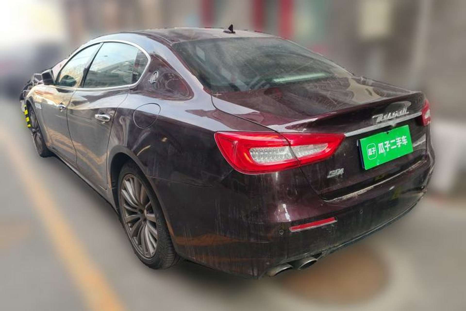 Used Maserati President 2017 3.0T Standard Model Rear Left 45 Deg