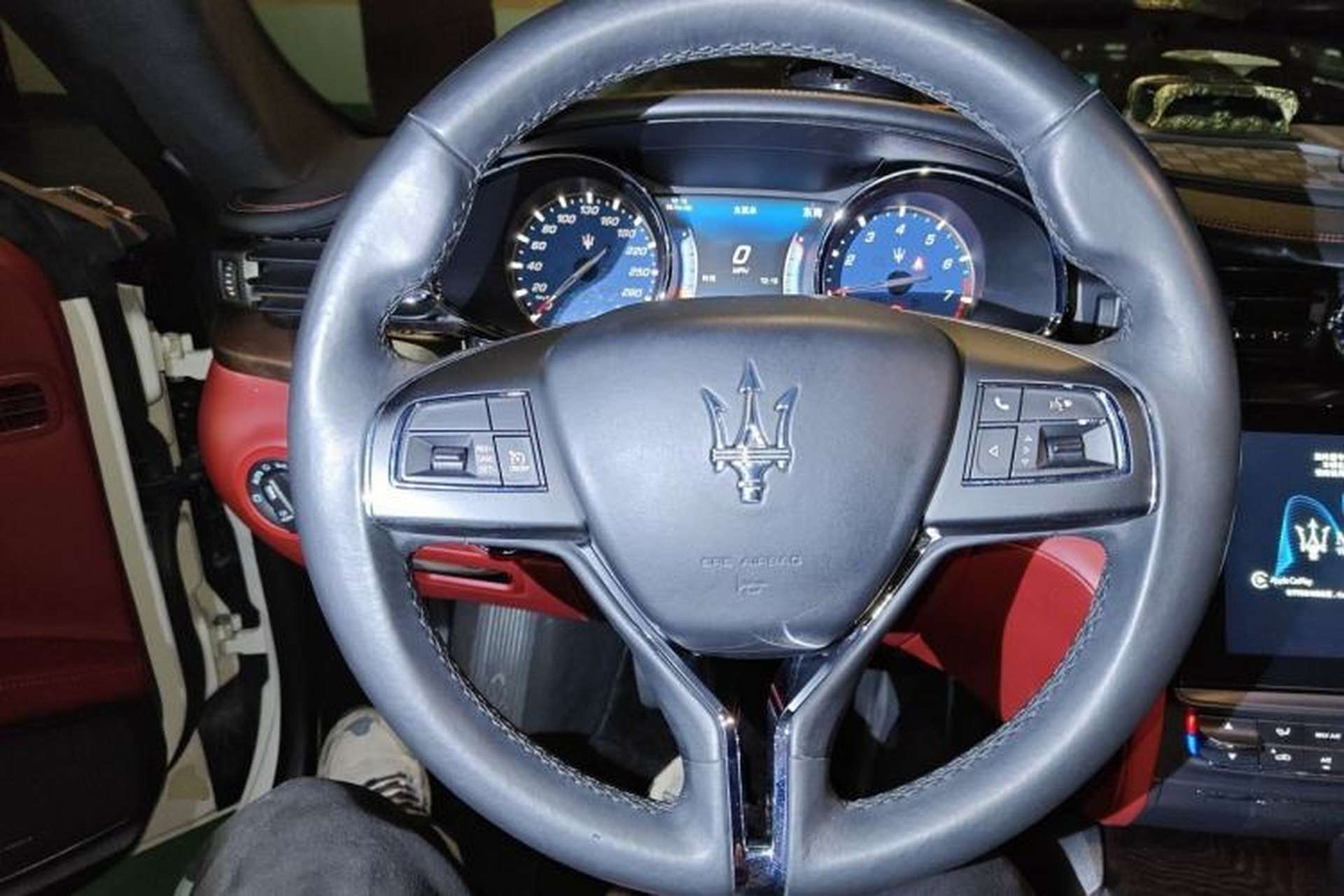 Used Maserati President 2017 3.0T Standard Model Steering Wheel