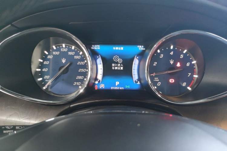 Used Maserati President 2017 3.0T Standard Model Instrument Cluster