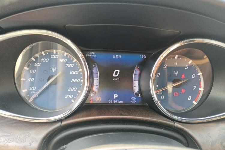Used Maserati President 2017 3.0T Standard Model Instrument Cluster