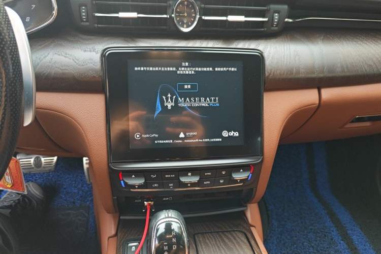 Used Maserati President 2018 3.0T S Q4 Sport Edition Audio And AC Panel