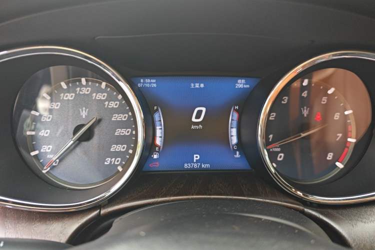 Used Maserati President 2018 3.0T S Q4 Sport Edition Instrument Cluster