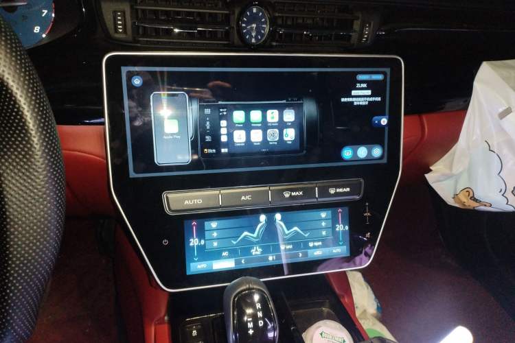 Used Maserati President 2018 3.0T Standard Edition Audio And AC Panel