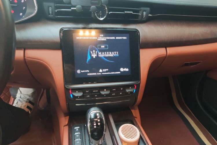 Used Maserati President 2018 3.0T Standard Edition Audio And AC Panel