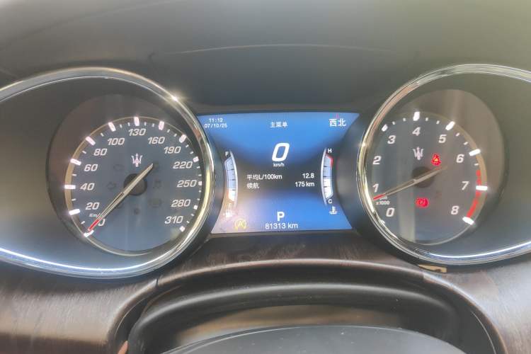 Used Maserati President 2018 3.0T Sport Edition Instrument Cluster