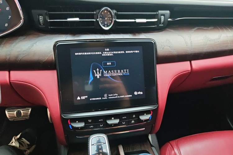 Used Maserati President 2019 3.0T Luxury Edition China VI Standard Audio And AC Panel