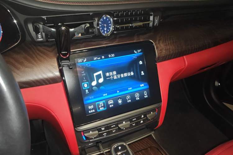 Used Maserati President 2020 3.0T Standard Edition Audio And AC Panel