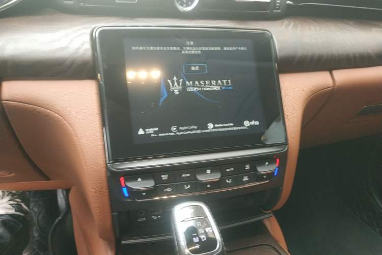 Used Maserati President 2020 3.0T Standard Edition Audio And AC Panel