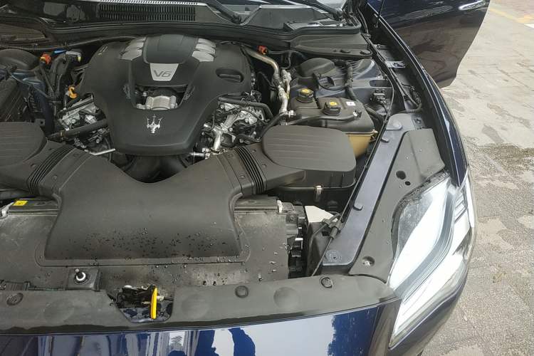 Used Maserati President 2020 3.0T Standard Edition Engine Bay Left
