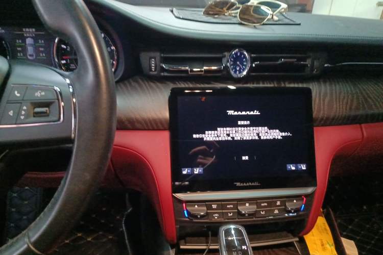 Used Maserati President 2021 3.0T Standard Edition Audio And AC Panel