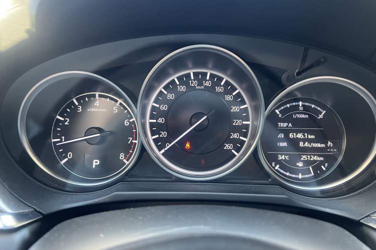 Used Mazda Atenza 2020 2.5L Skyline Sport Edition Odometer Close Up