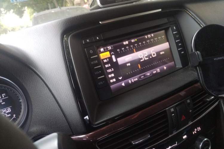 Used Mazda Atenza 2014 2.5L Blue Sky Prestige Edition Audio And AC Panel