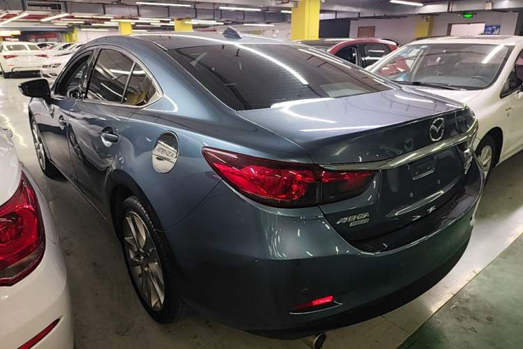 Used Mazda Atenza 2014 2.5L Blue Sky Prestige Edition Rear Left 45 Deg