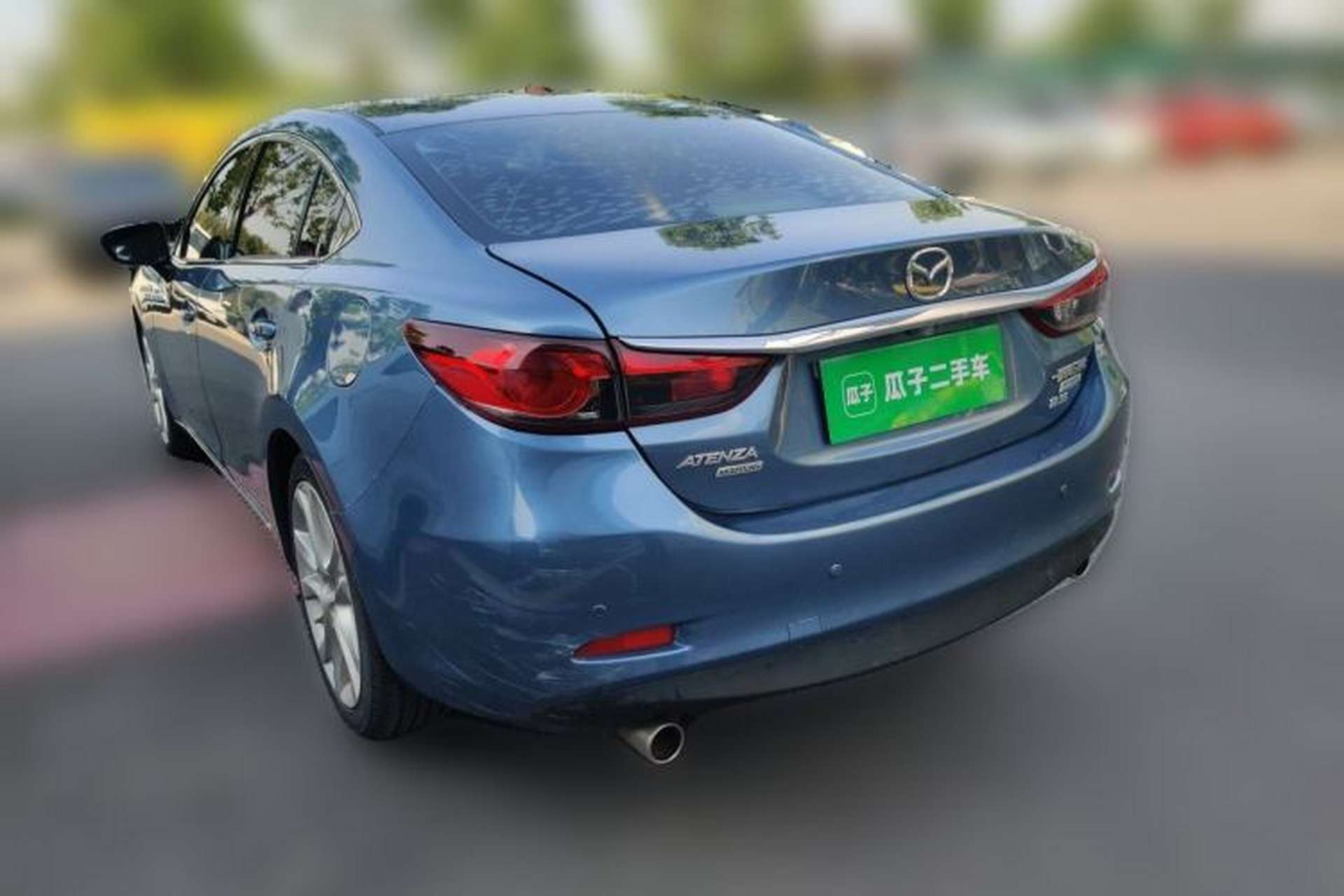 Used Mazda Atenza 2014 2.5L Blue Sky Prestige Edition Rear Left 45 Deg