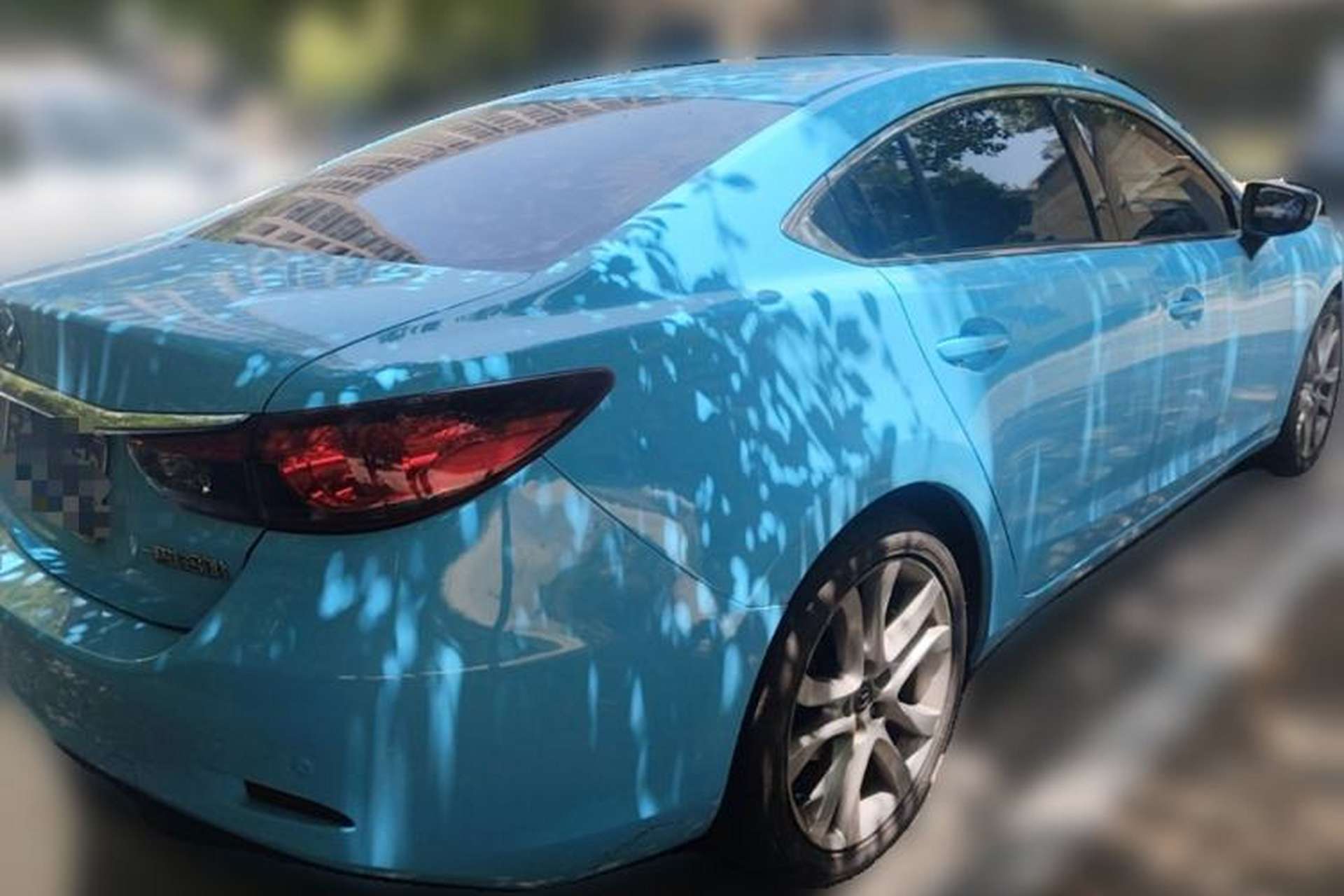 Used Mazda Atenza 2014 2.5L Blue Sky Prestige Edition Rear Right 45 Deg