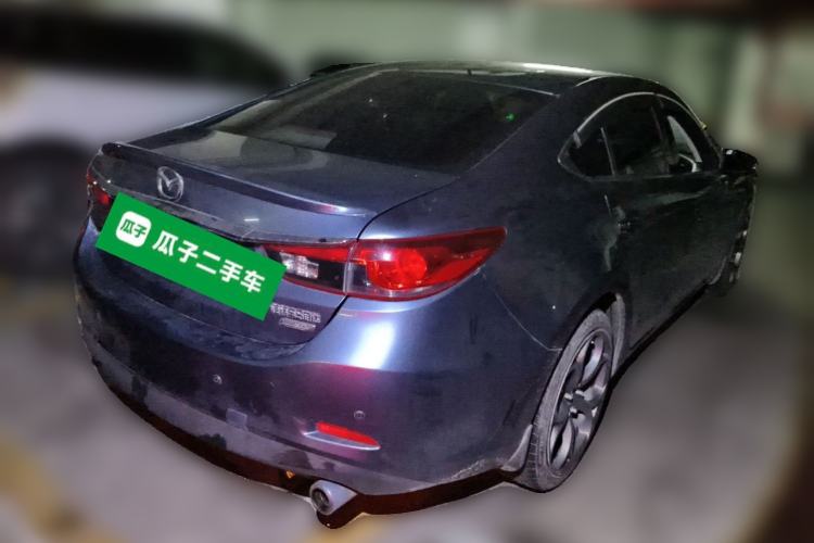 Used Mazda Atenza 2014 2.5L Sky Blue Supreme Edition Rear Right 45 Deg