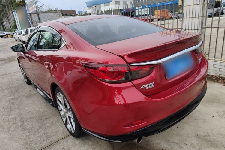 Used Mazda Atenza 2014 2.5L Blue Sky Prestige Edition Rear Left 45 Deg